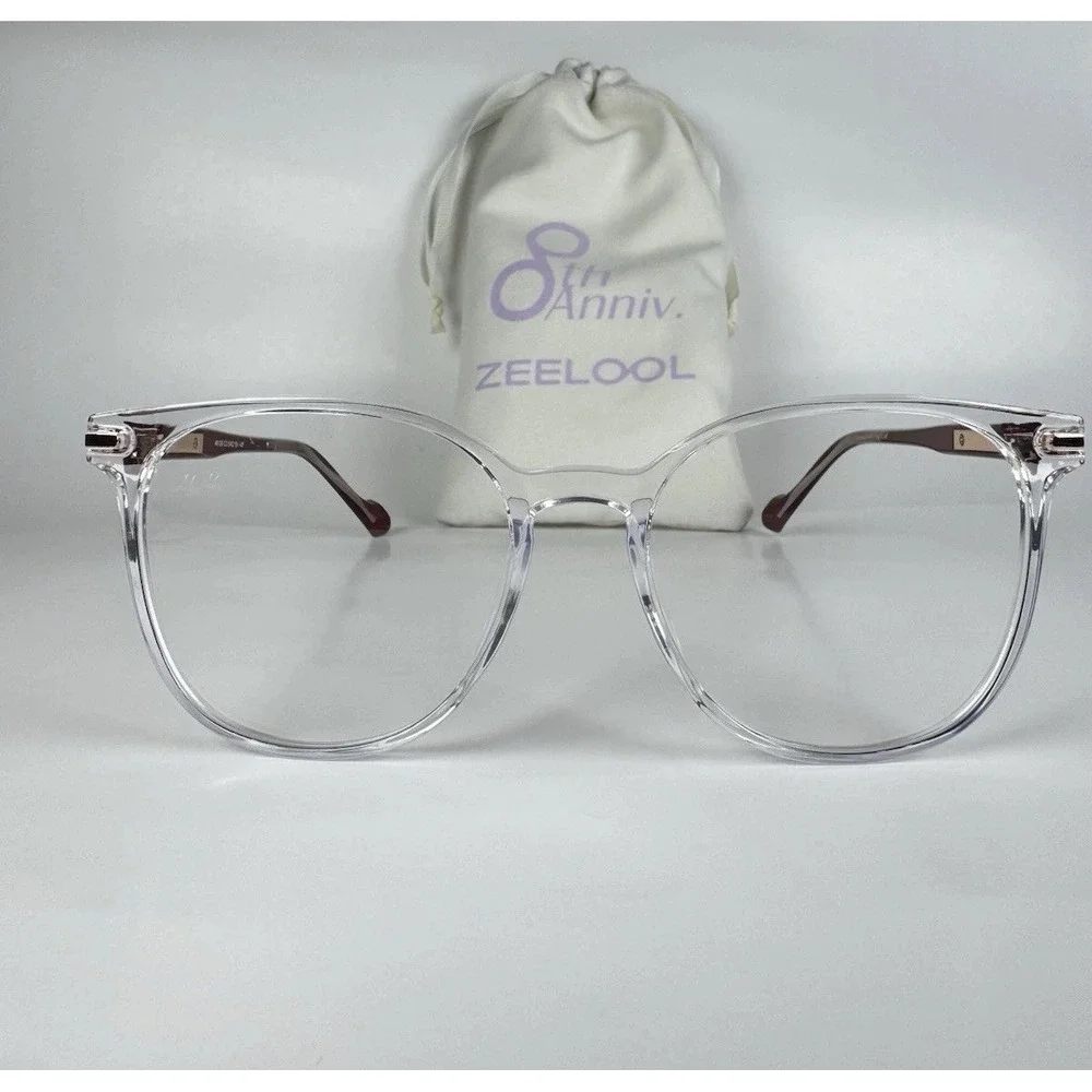 ZEELOOL Eyeglass FRAMES ONLY! Crystal- 48120 C3 54 18-145‎